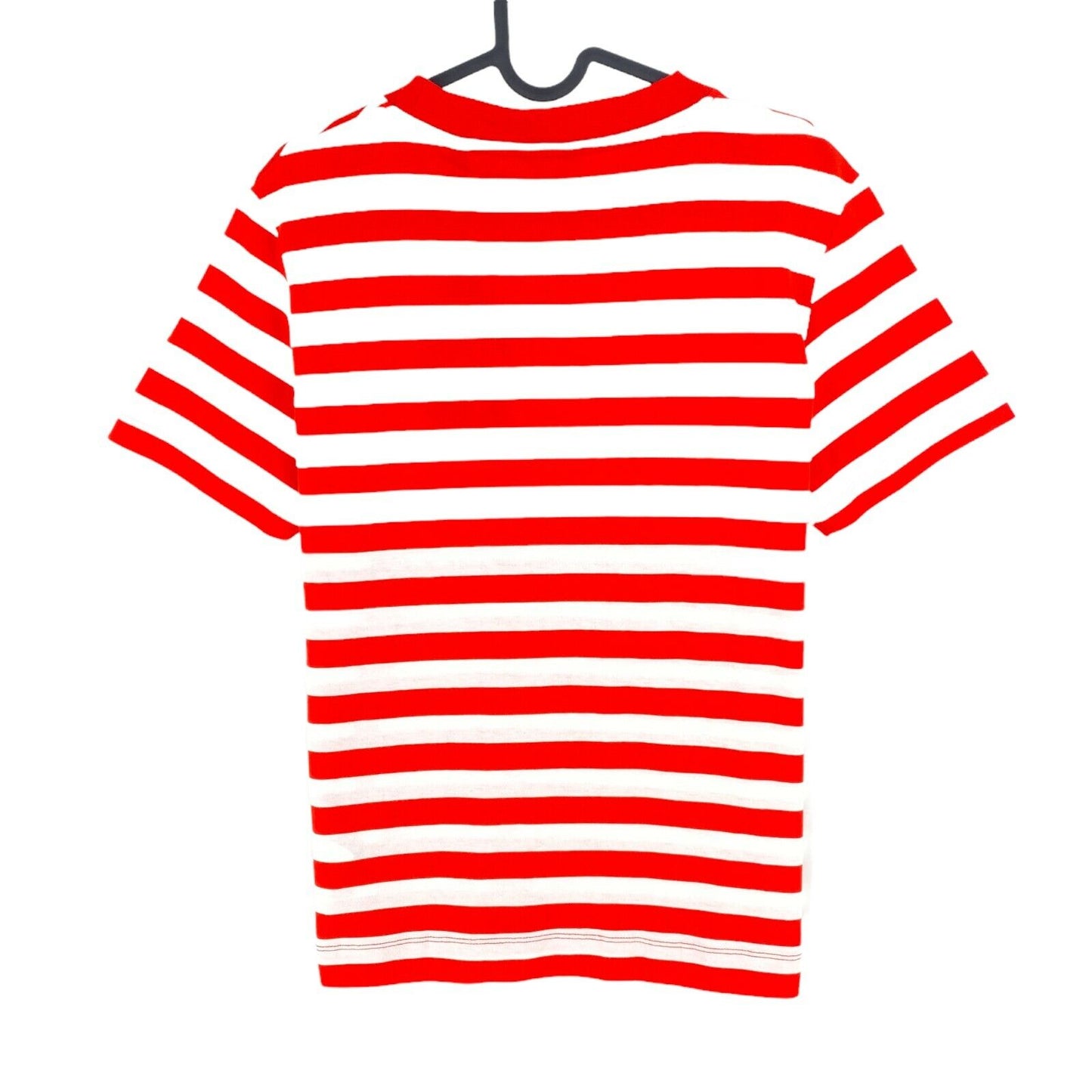 GANT T-shirt à col rond rayé rouge taille L