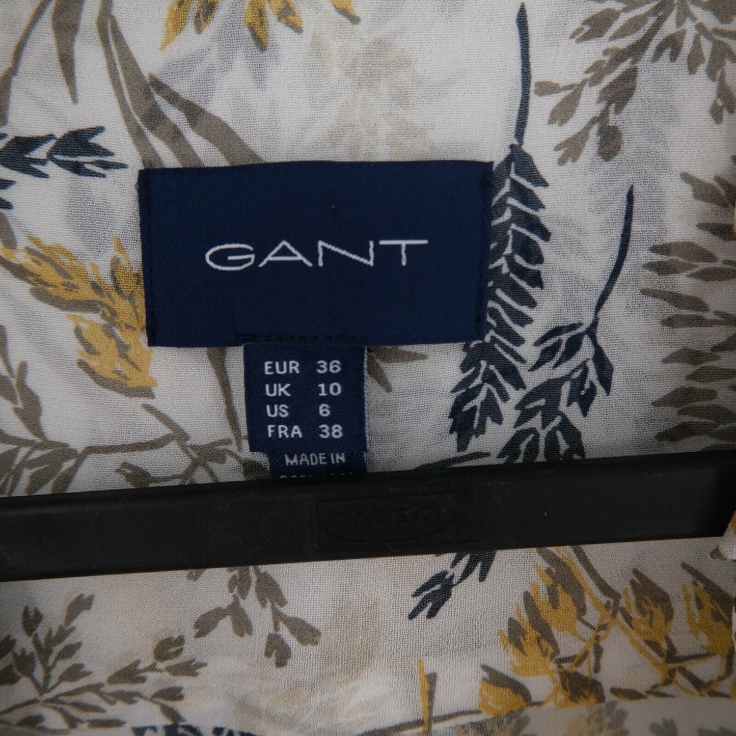 GANT White Harvest Moon Chiffon Blouse Shirt Size EUR 36 UK 10 US 6