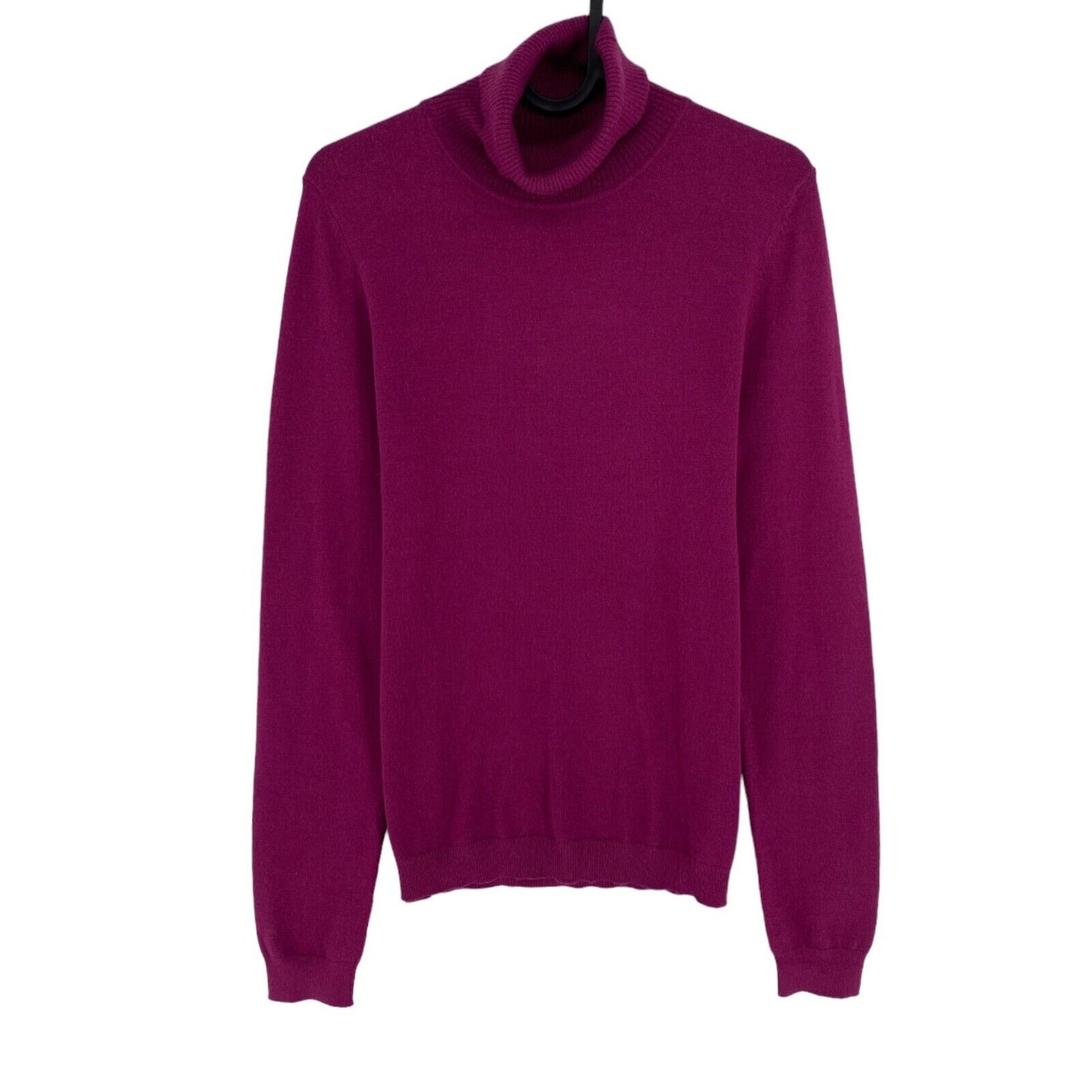 VERO MODA Womens Dark Purple Roll Neck Sweater Jumper Size L