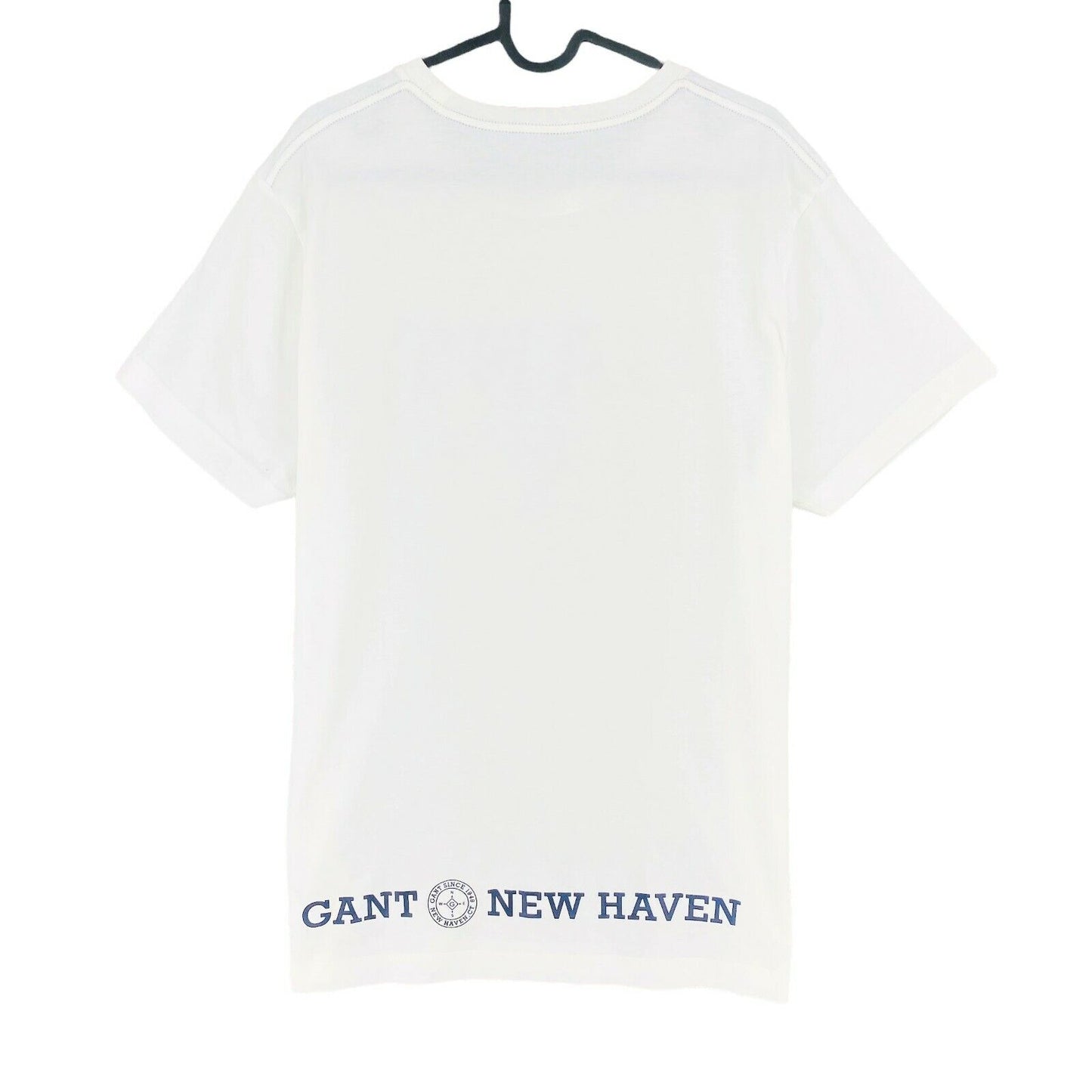 GANT White Nautical Logo Crew Neck T Shirt Size L