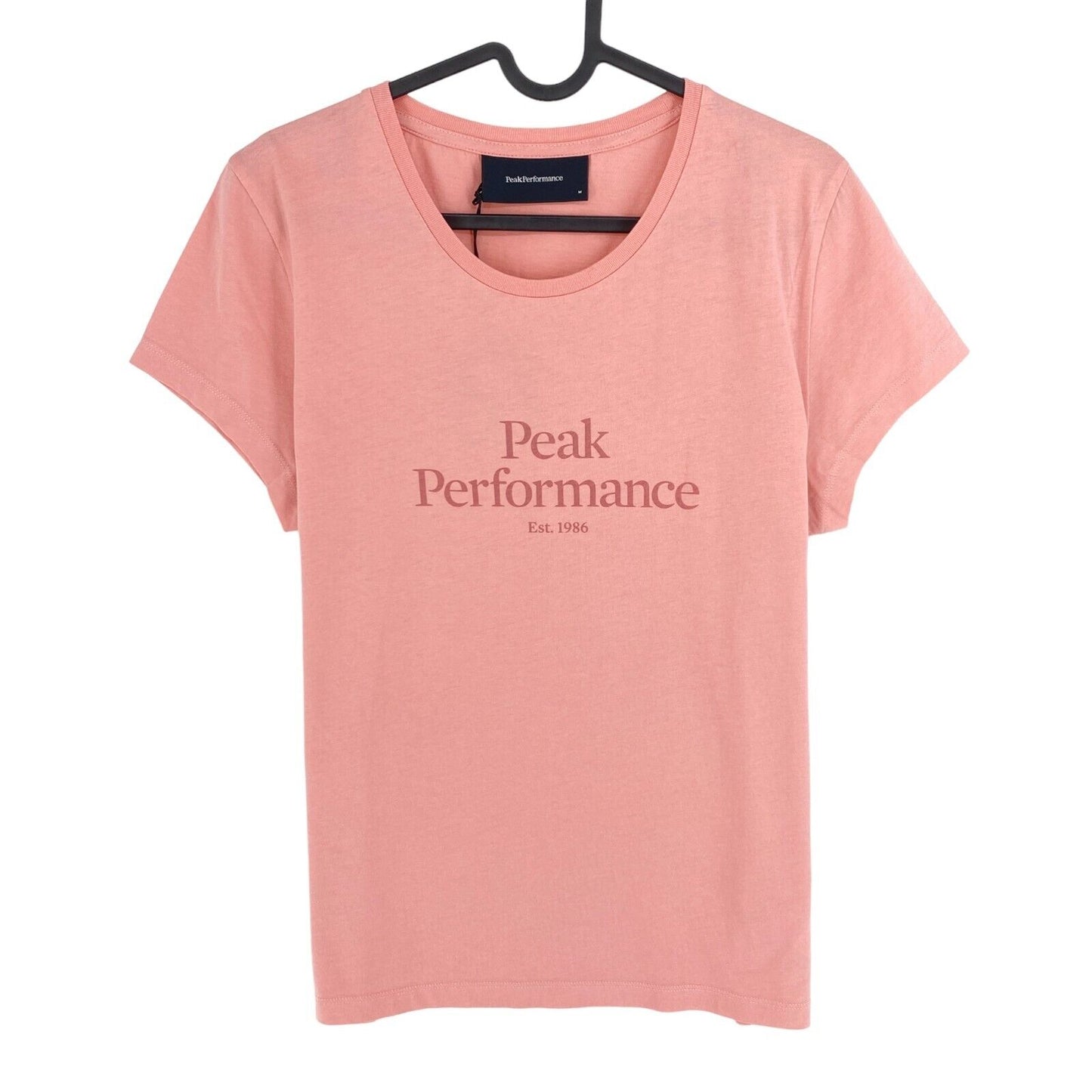 Peak Performance Pink Original Rundhals-T-Shirt Größe M