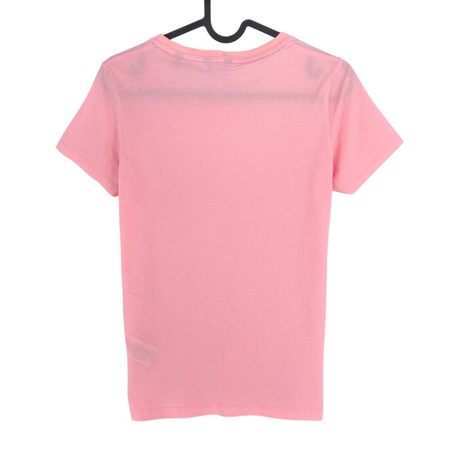 GANT T-shirt à col rond avec logo rose clair taille XS