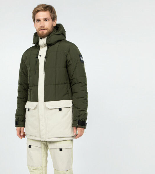 Prix ​​conseillé 249 € O'NEILL XPLR Parka Vert Beige Veste de ski imperméable Taille M