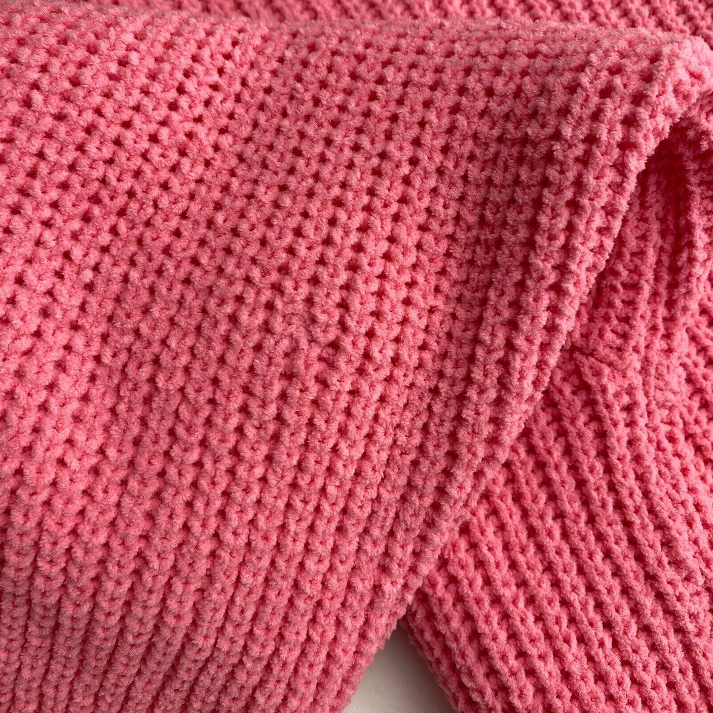 VERO MODA Womens Pink Agate Ribbed Crew Neck Sweater Jumper Size M