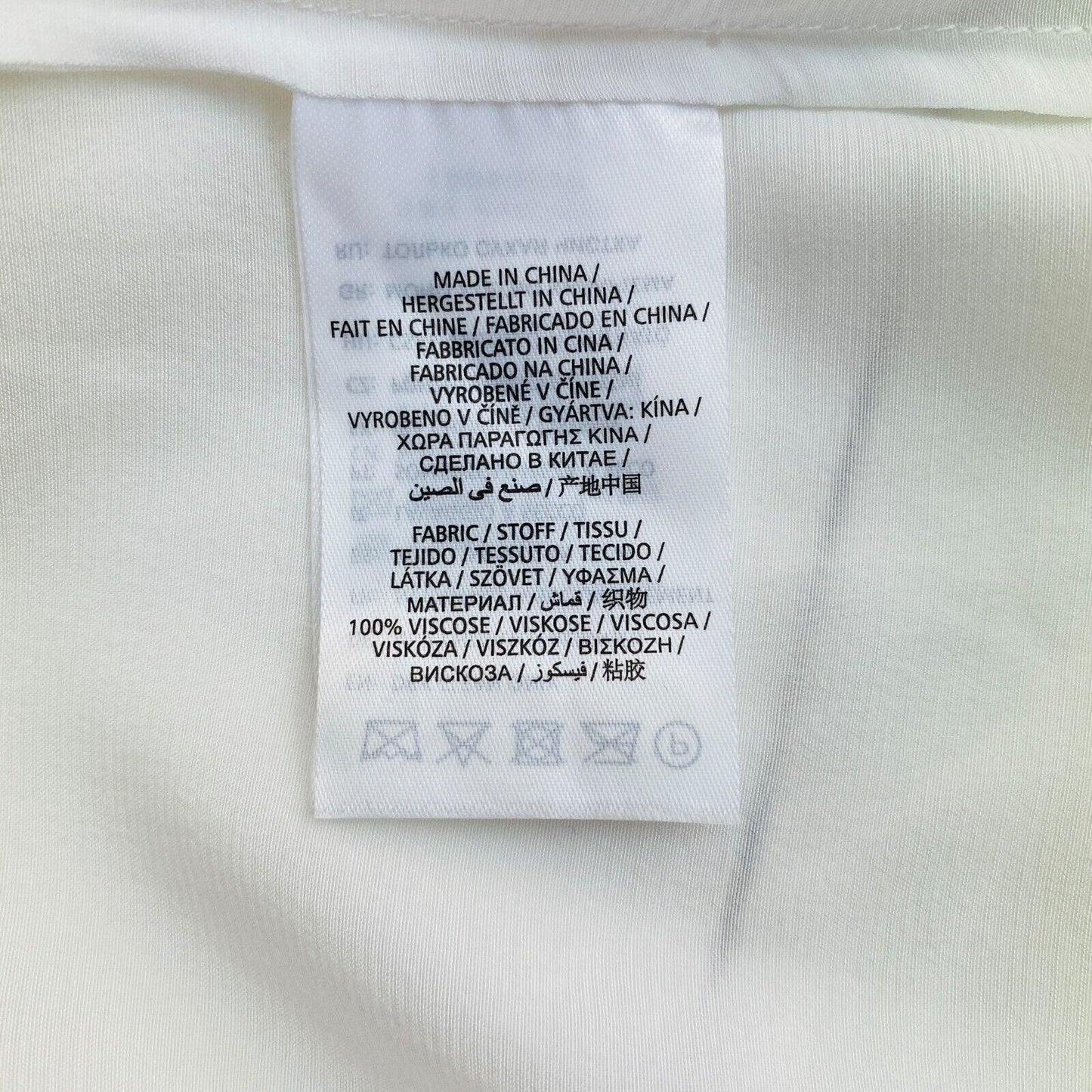 GANT White Solid Crepe Shirt Size EU 34 UK 8 US 4