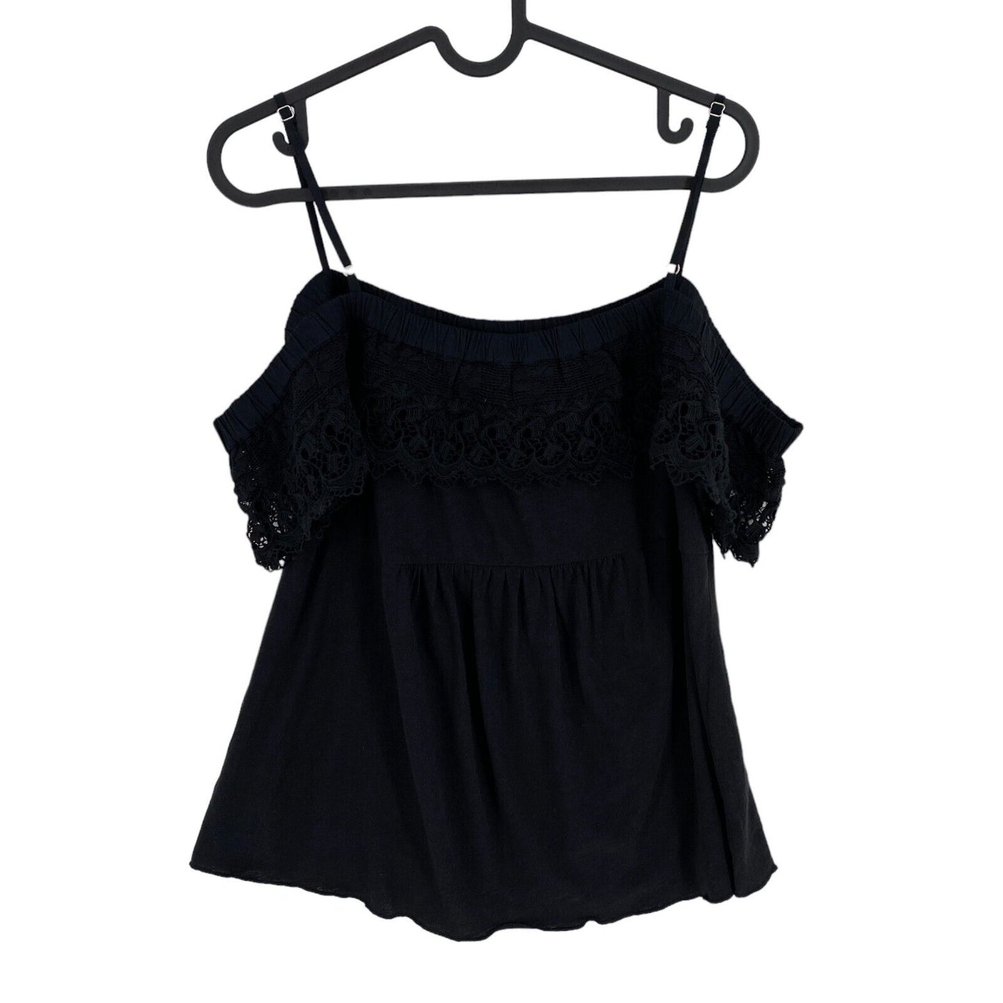 ODD MOLLY Women Black Singoala-la Top Size 2 / M