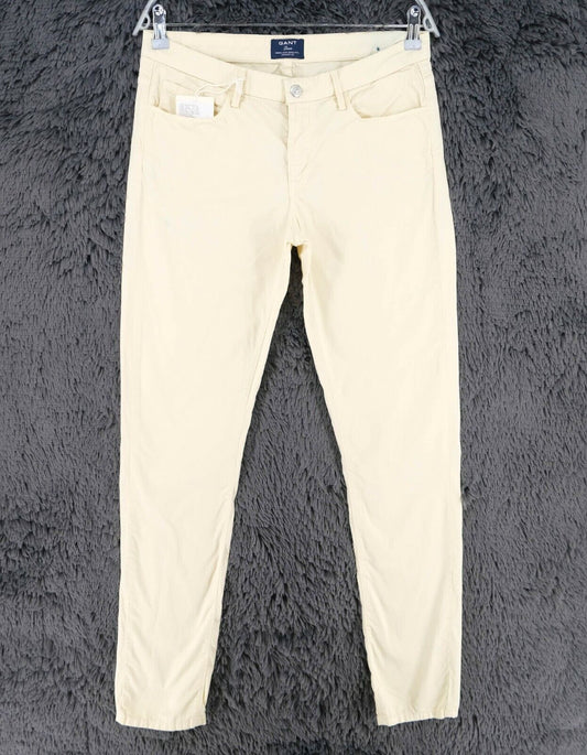 GANT Hellbraune Jeans Dana mit geradem Bein, Größe W30 L34