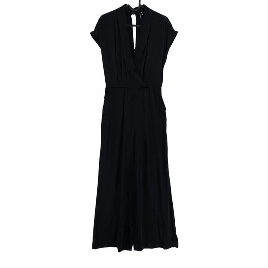 VERO MODA Women Black V Neck Sleeveless Jumpsuit Size S