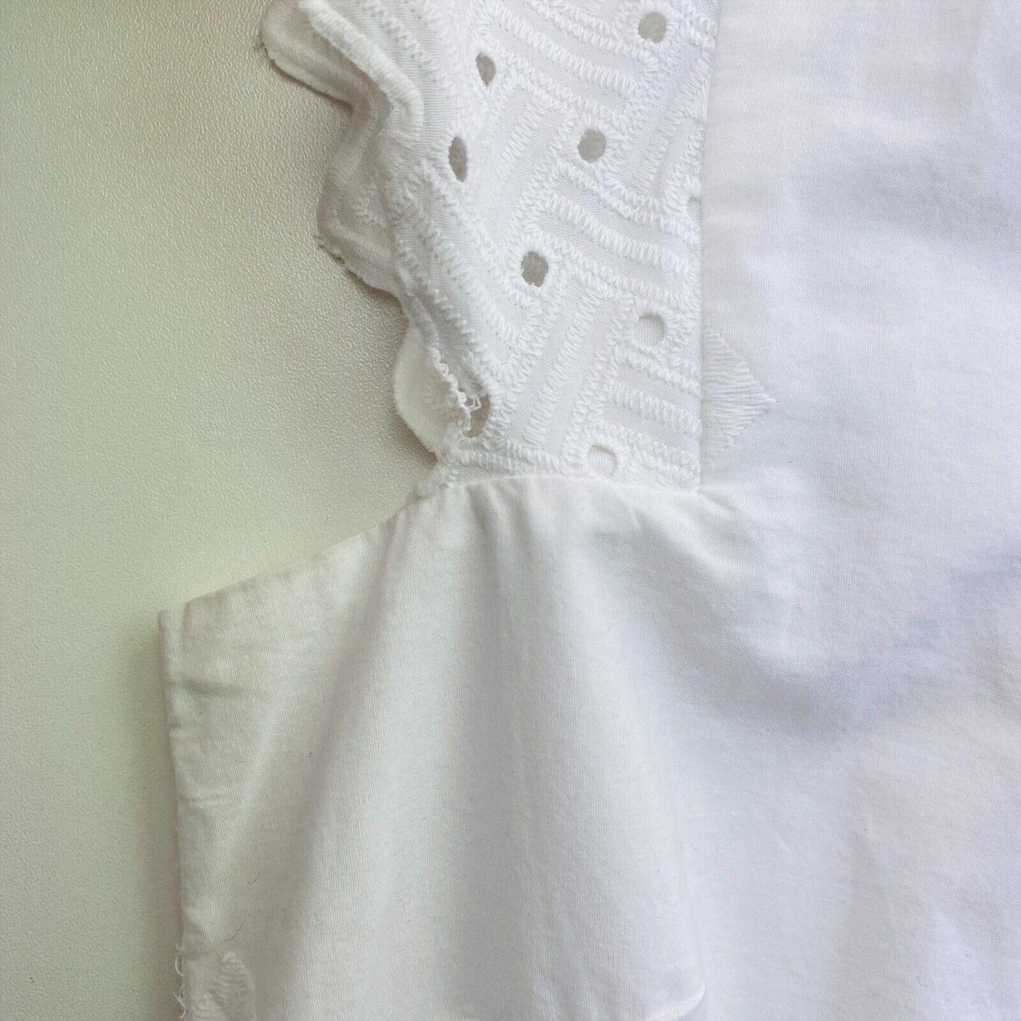 GANT White Broderie Anglaise Dress Size EU 36 UK 8 US 6