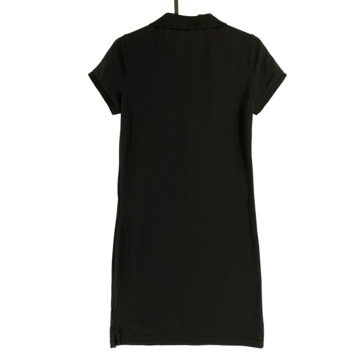 GANT Women Black Original Pique Polo Shirt Dress Size S