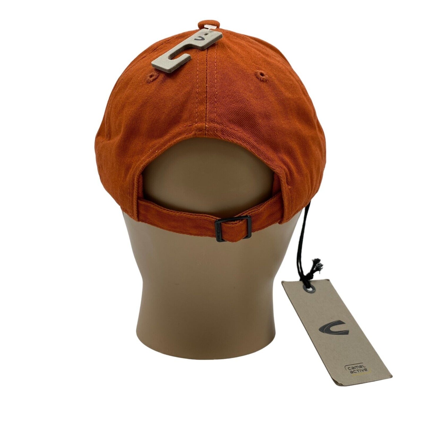 Camel Active Mens Orange Cotton Baseball Cap Hat One Size