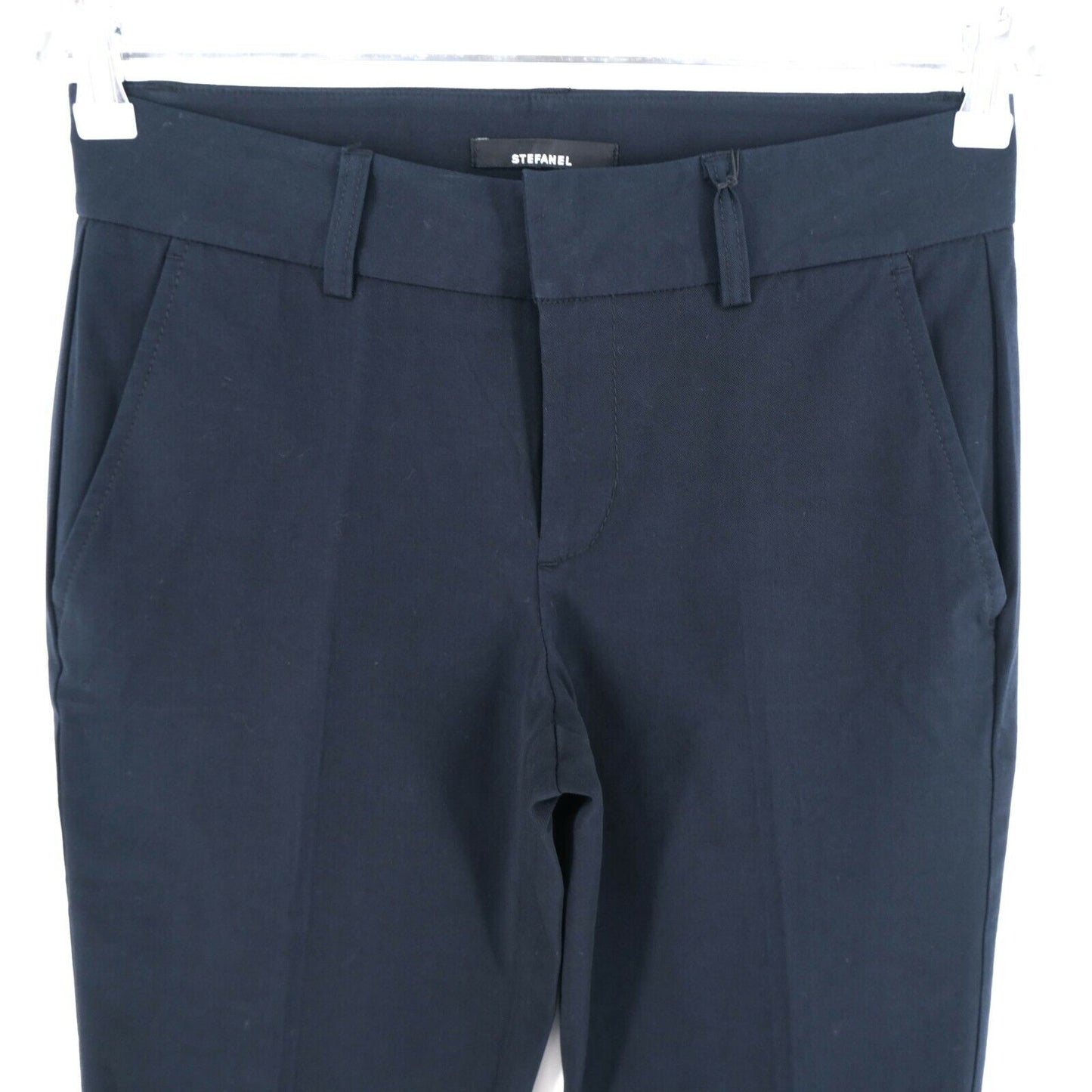 STEFANEL Marineblaue Anzughose, Hose, Größe EU 34, UK 6, US 4