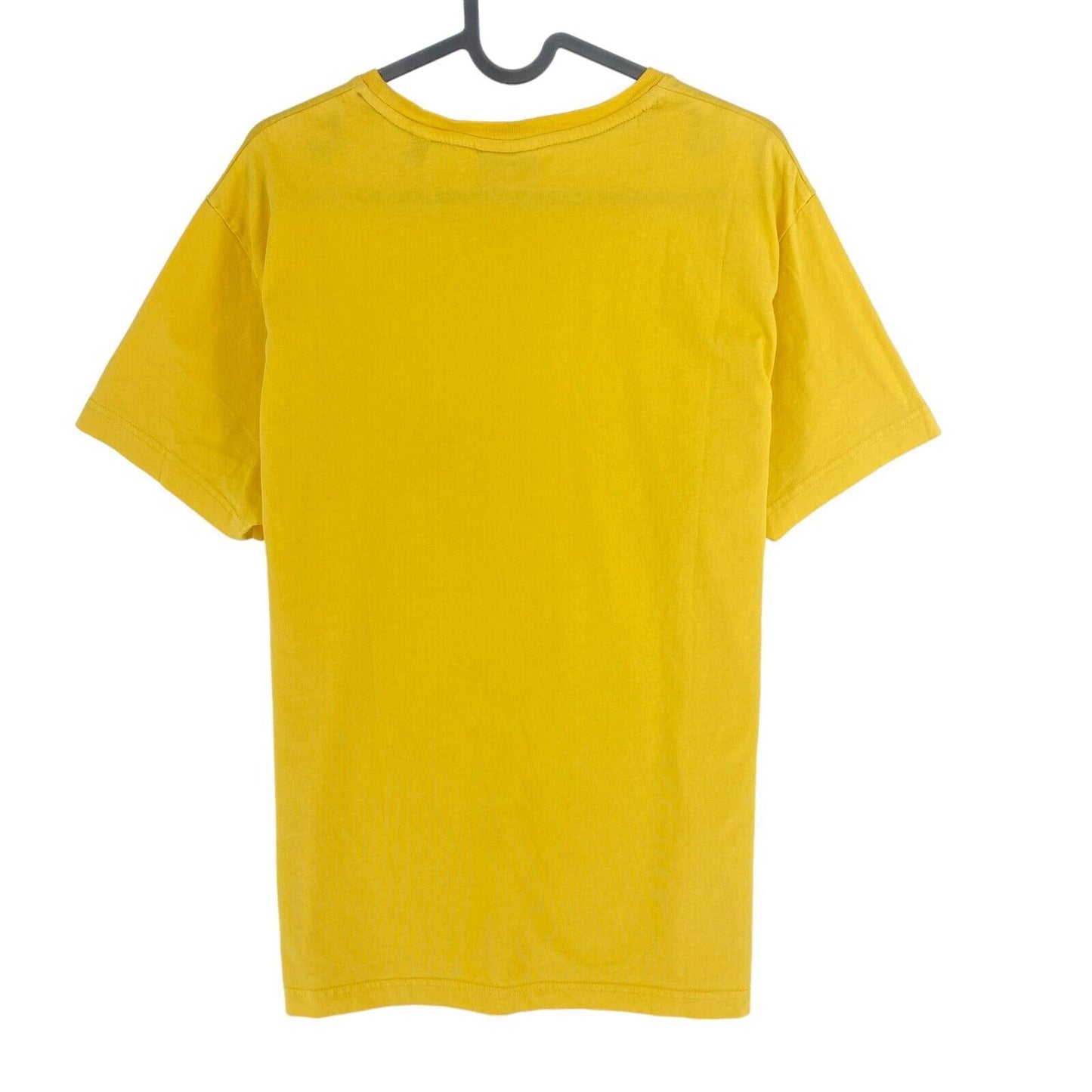 GANT Men Yellow Logo Crew Neck Short Sleeves T Shirt Size L