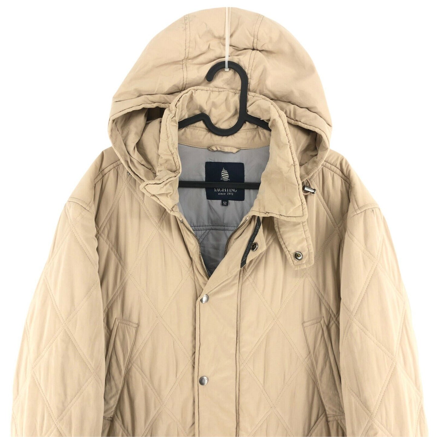 MARINA YACHTING Manteau Parka matelassé à capuche marron Taille EU 52 UK/US 42