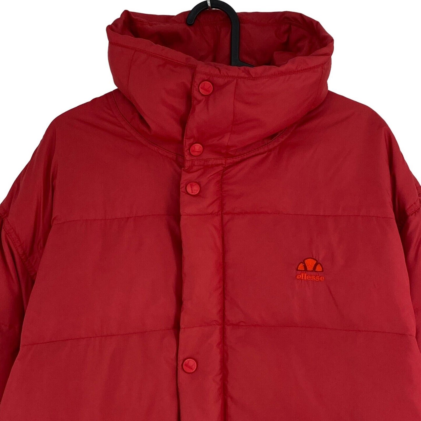 ELLESSE Red Down Puffer Jacket Coat Size EU 44 UK/US 34