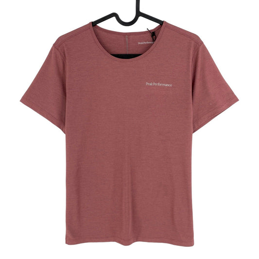 Peak Performance Dusty Pink Fly T-shirt à col rond Taille XS