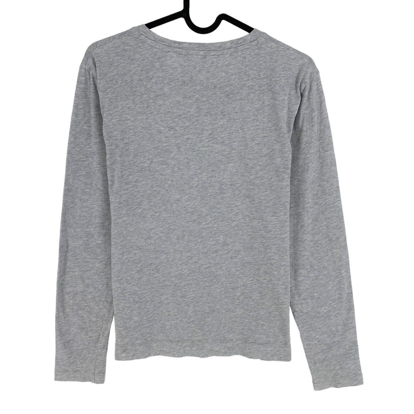 GANT Grey Long Sleeves Crew Neck T Shirt Top Size S