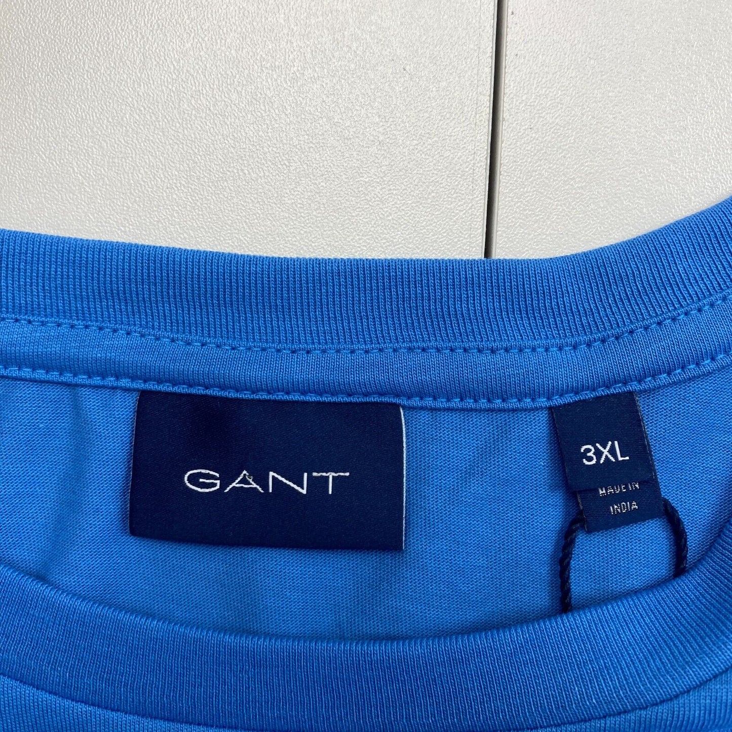 GANT Men Blue Original Crew Neck Short Sleeves T Shirt Size 3XL