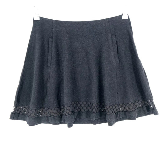 NAF NAF Black Pleated Skirt Size EUR 42 W28