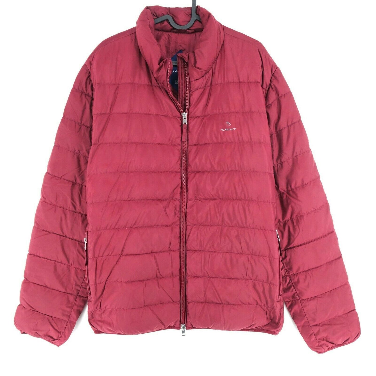 GANT Dunkelrot Leichte Daunenjacke Mantel Größe XL