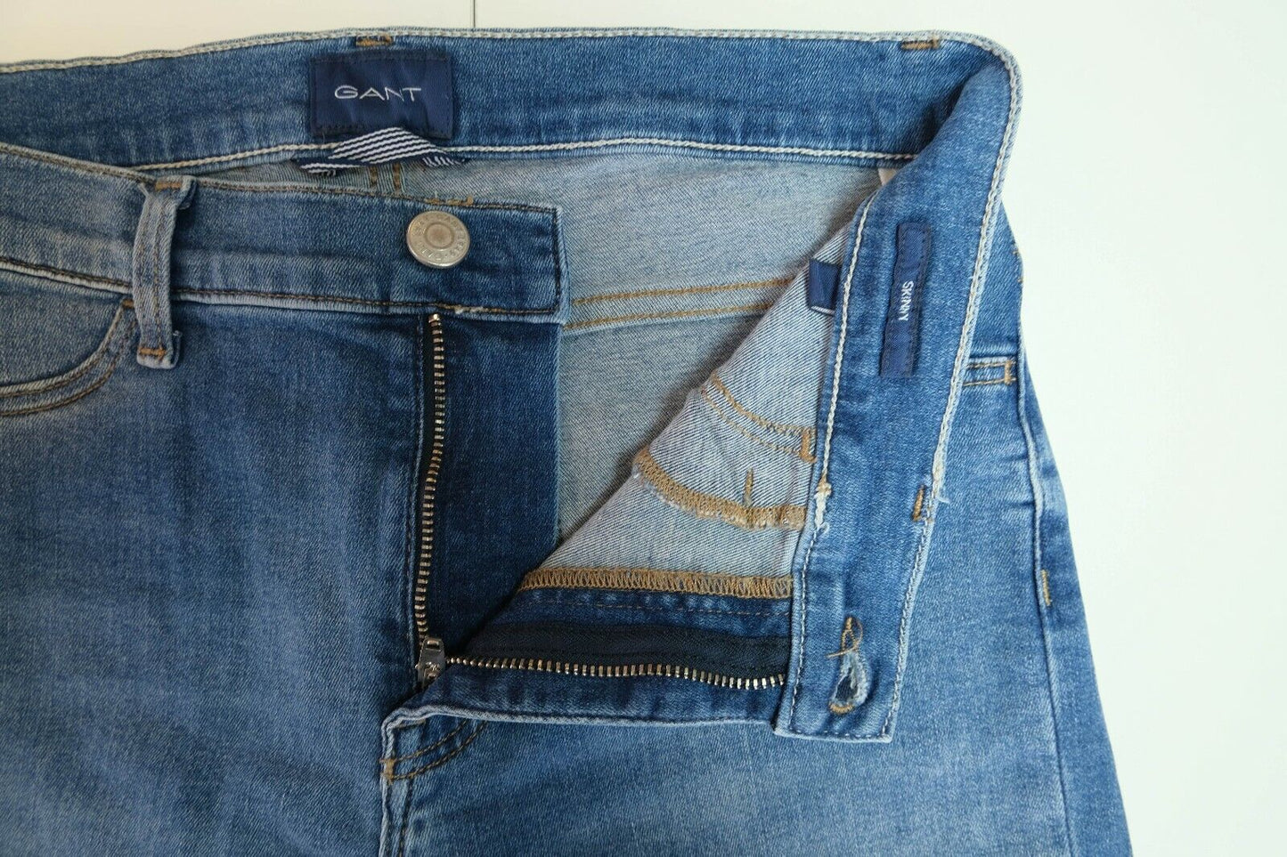 GANT Blue Skinny Jeans Size S W27 L29