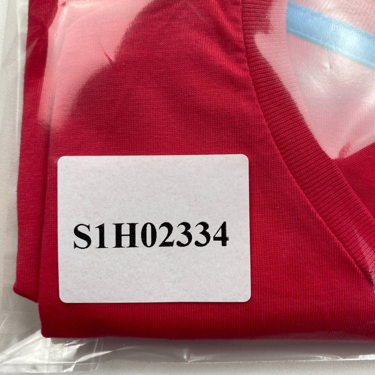 GANT T-Shirt mit Rundhalsausschnitt und kontrastierendem Logo, Rot/Pink, Größe L