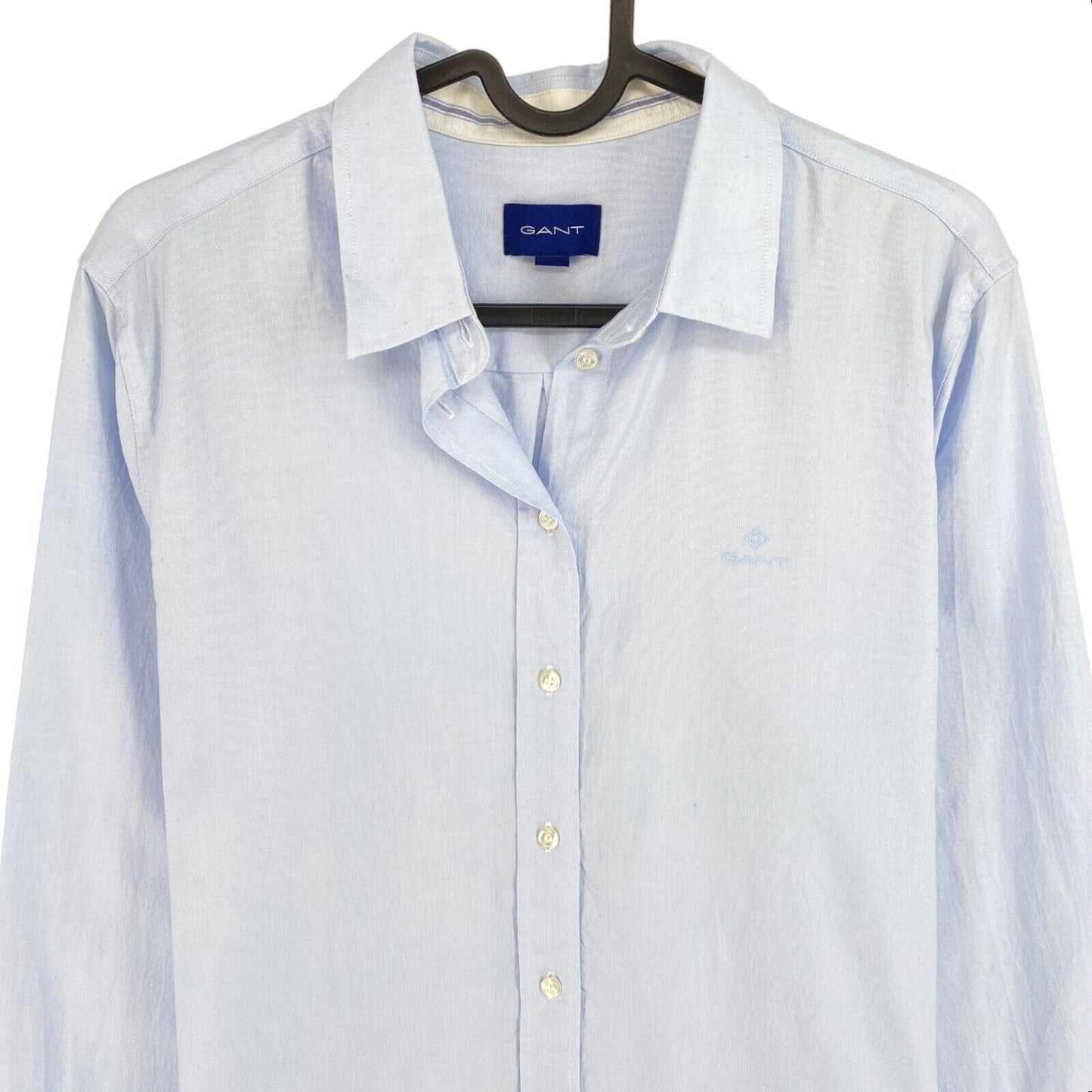 GANT Blue Solid Shirt Size EU 40 UK 12 US 10