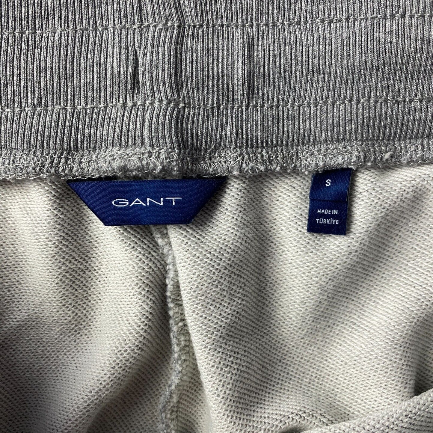 GANT Women Grey Regular Fit Cuffed Sweat Pants Trousers Size S