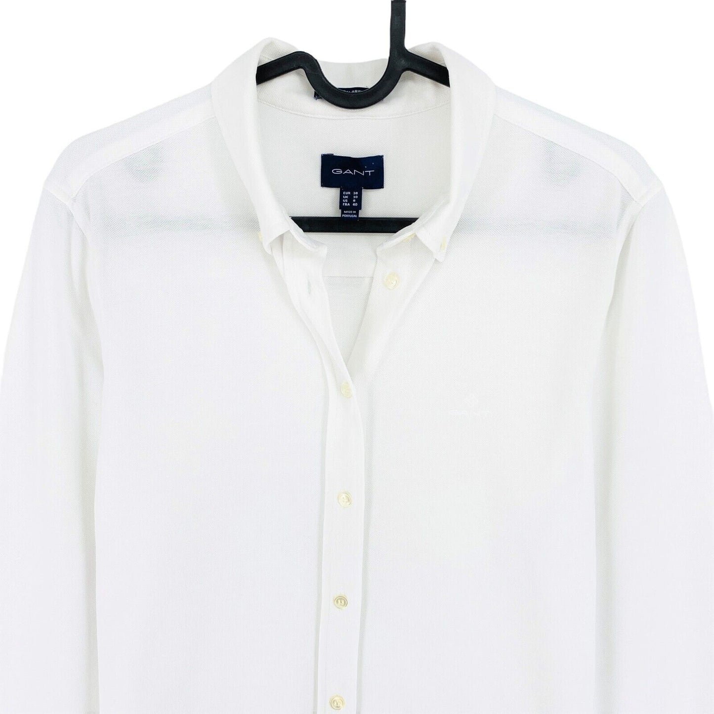 GANT White Tech Prep Shirt Size EU 38 UK 10 US 8