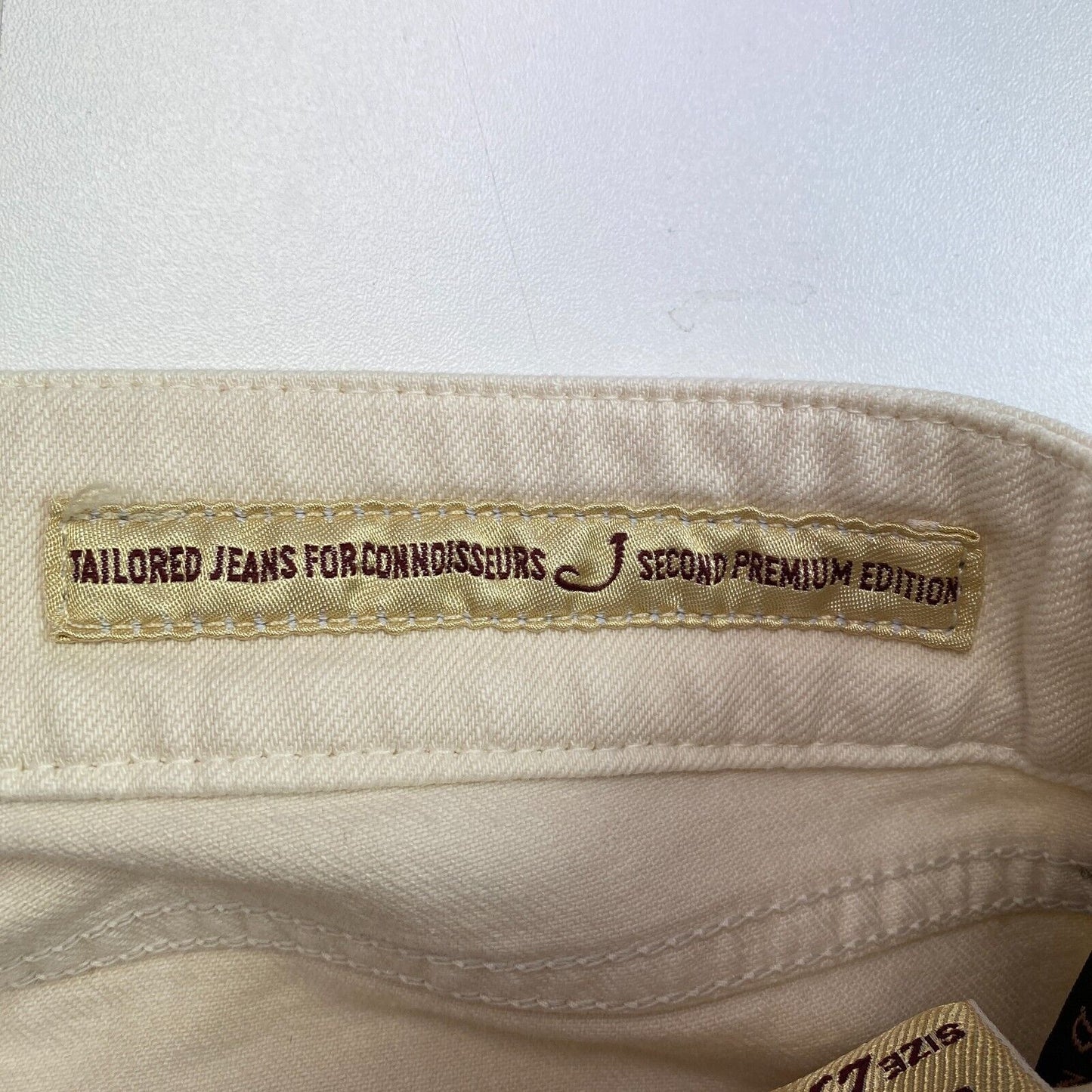 JACOB COHEN J713 Beige Skinny Slim Fit Jeans Größe W29 L32