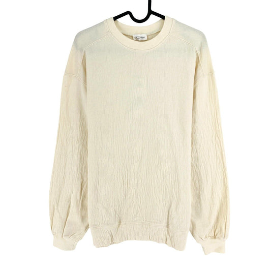 American Vintage Women Beige Crew Neck Sweater Pullover Size XS/S