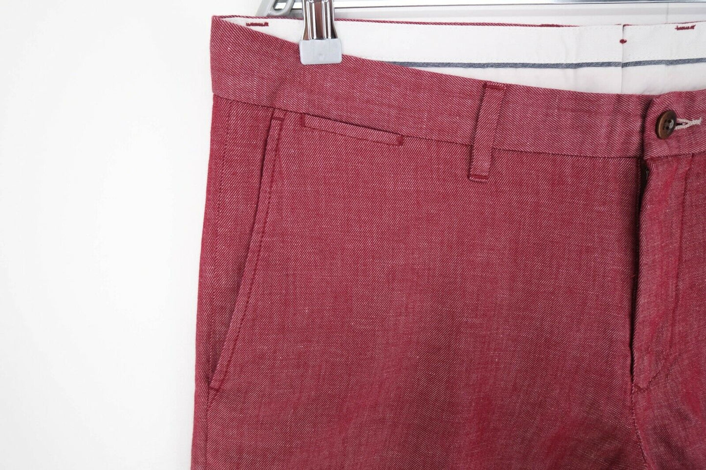 GANT Red Slim Fit Chino Shorts Size EU 50 UK/US 40 EU 52 UK/US 42 EU 54 UK/US 44