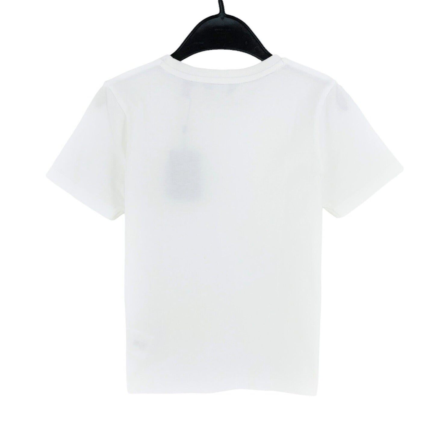 GANT Kids White Original Crew Neck T-shirt Taille 7 - 8 ans 122/128 cm