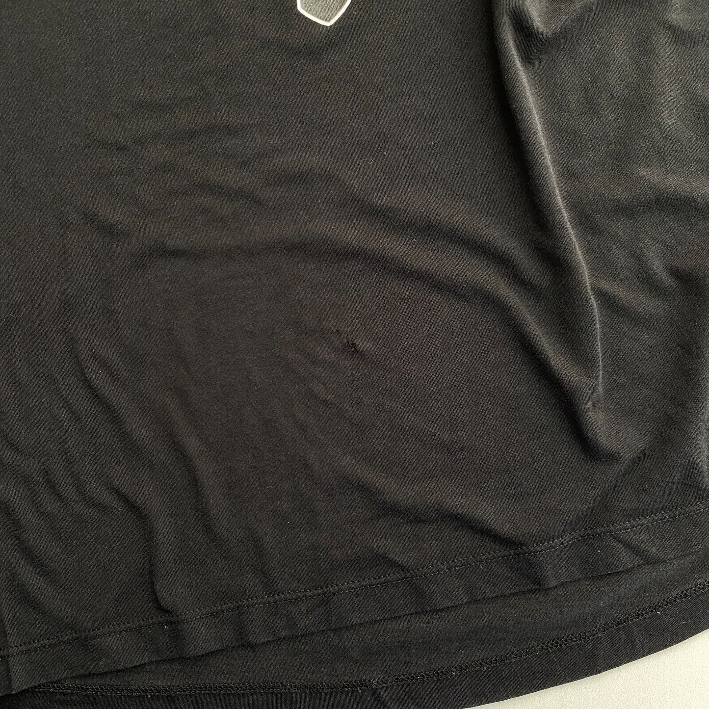 Karl Lagerfeld Black Crew Neck T Shirt Size XS