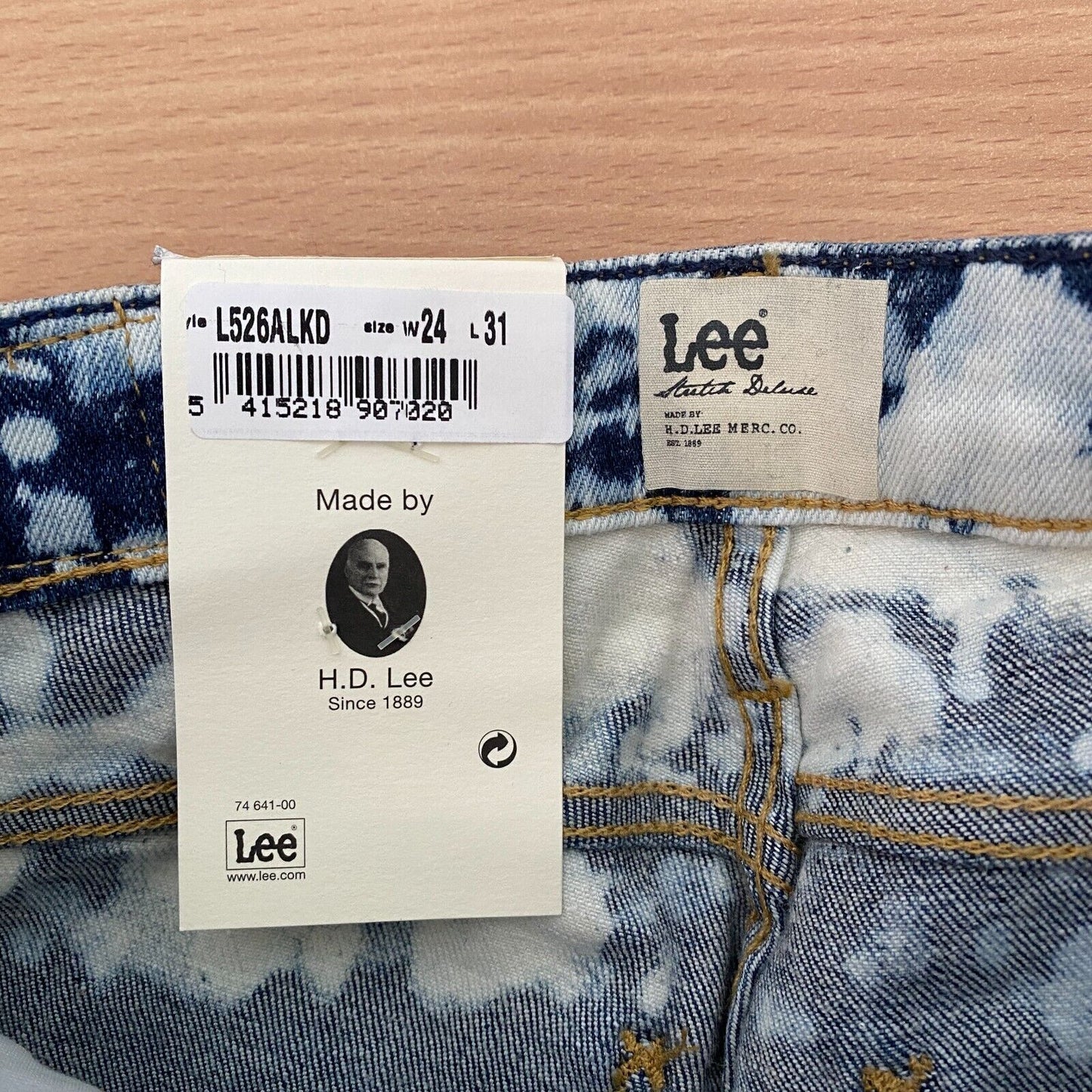 Lee SCARLETT Damen-Jeans in Skinny-Fit, Stretch, Blau, Größe W24 L31