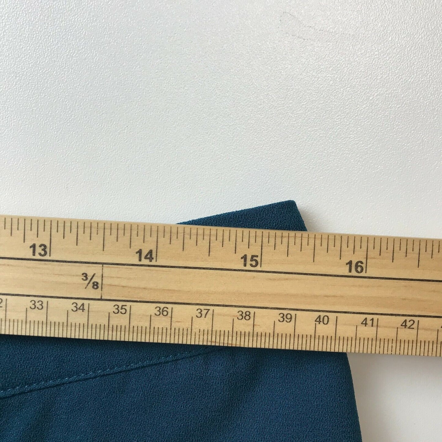 THE FIFTH LABEL Damen Blau Lockere Hose mit weitem Bein Größe S W30