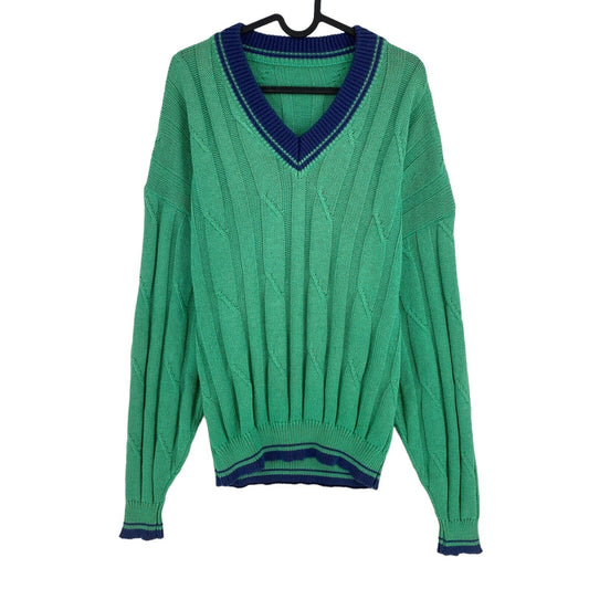 Cosby vintage Rétro années 90 Pull vert Pull Taille EU 50 UK/US 40 L