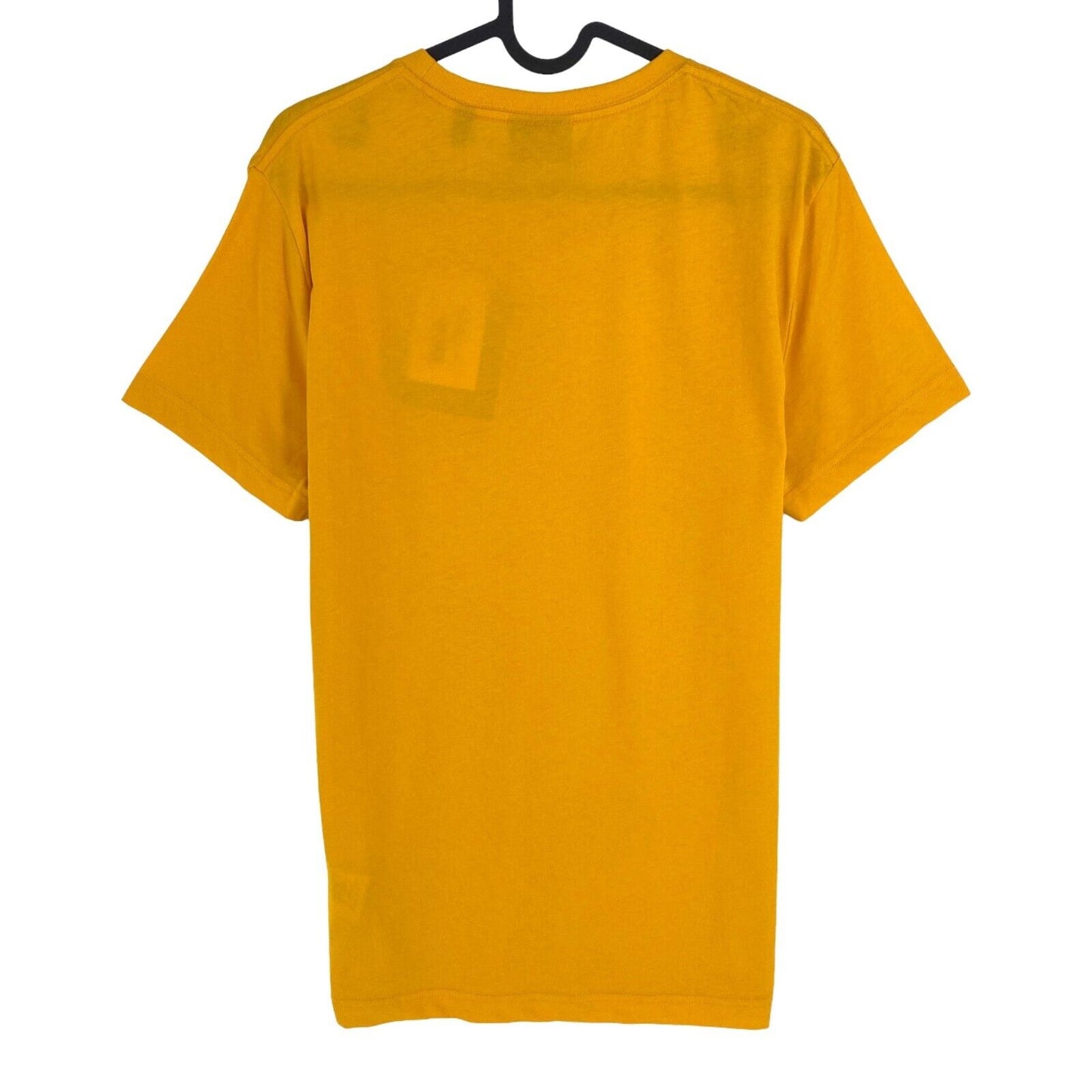 GANT Men Yellow Original Crew Neck Short Sleeves T Shirt Size S