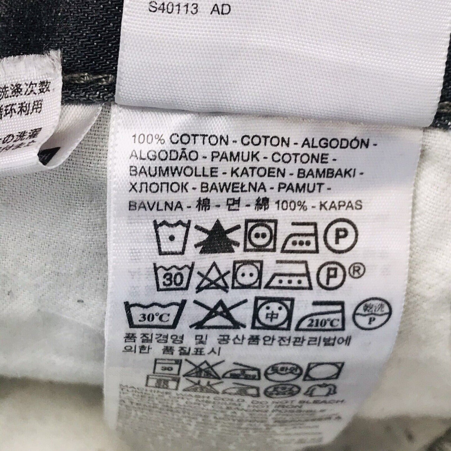 Levi's 514 Jeans in normaler gerader Passform, Dunkelgrau, Größe W34 L31