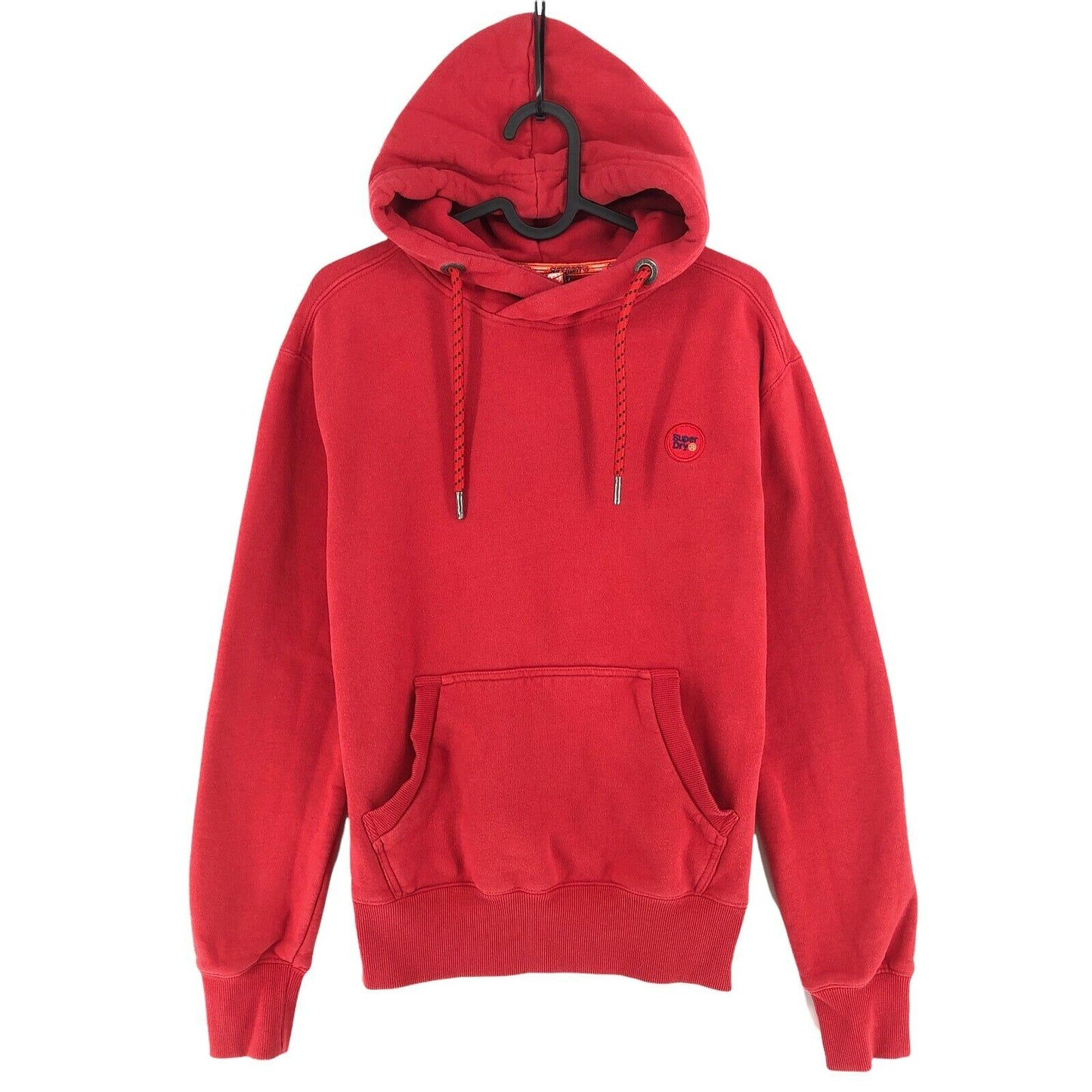 SuperDry Red Sweat Hoodie Sweater Jumper Size XS