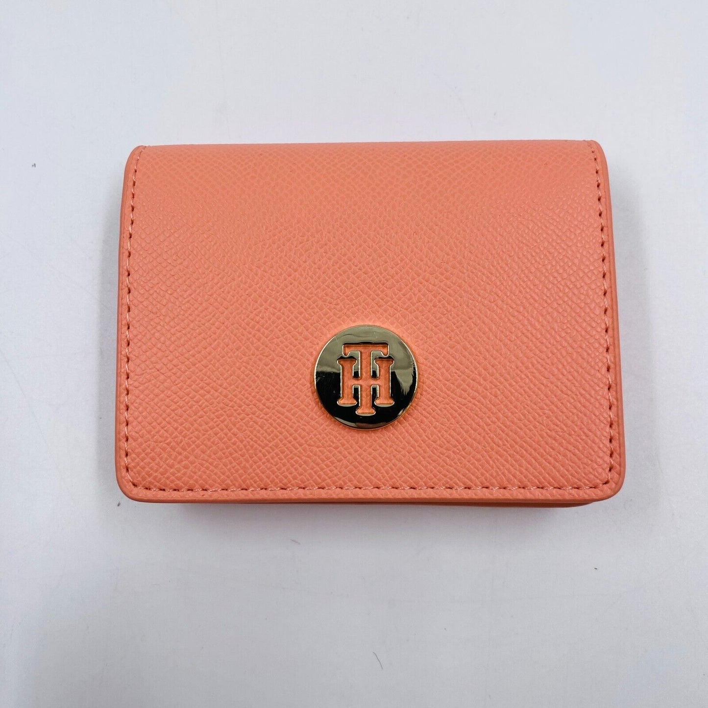 Tommy Hilfiger Women Pinkish Orange Eco Leather Wallet