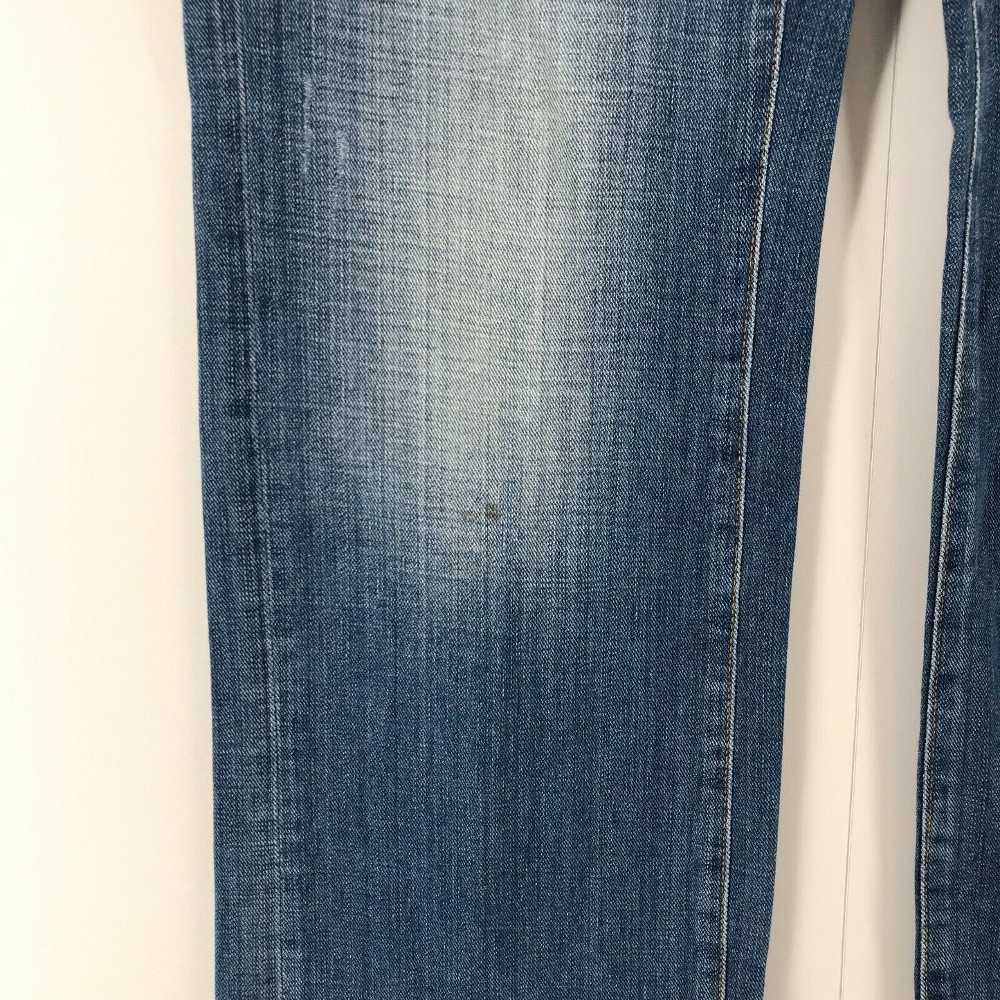 Tommy Hilfiger CASSANDRA Women Blue Low Waist Comfort Straight Fit Jeans W29 L32