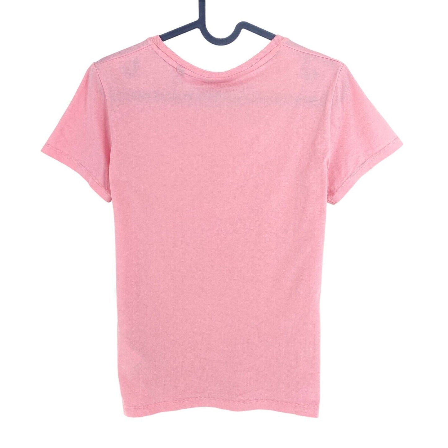 GANT Pink Logo Crew Neck T Shirt Size XS