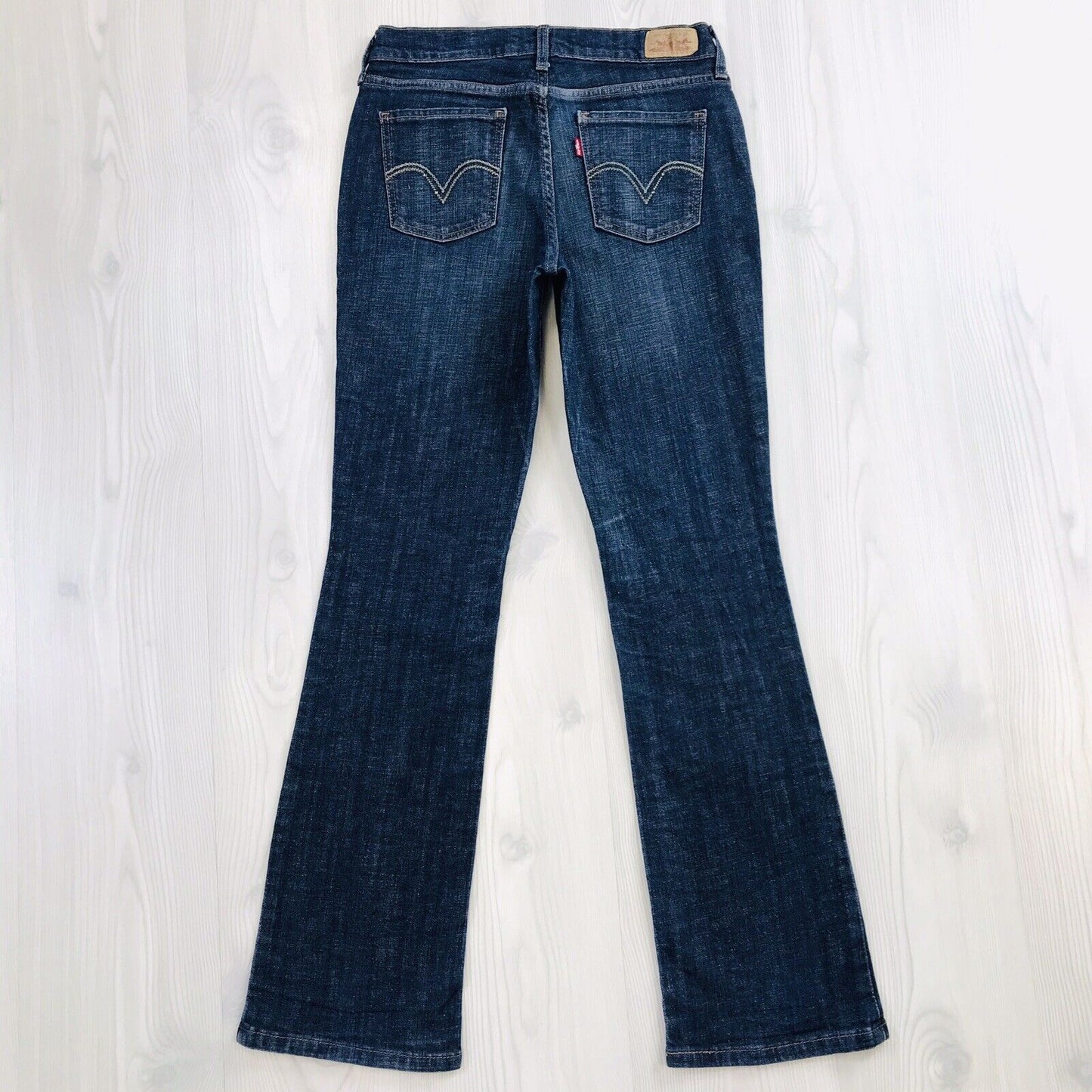 Vintage Levi's 515 Women Blue Regular Bootcut Fit Moms Jeans Size 3 M / W28 L34