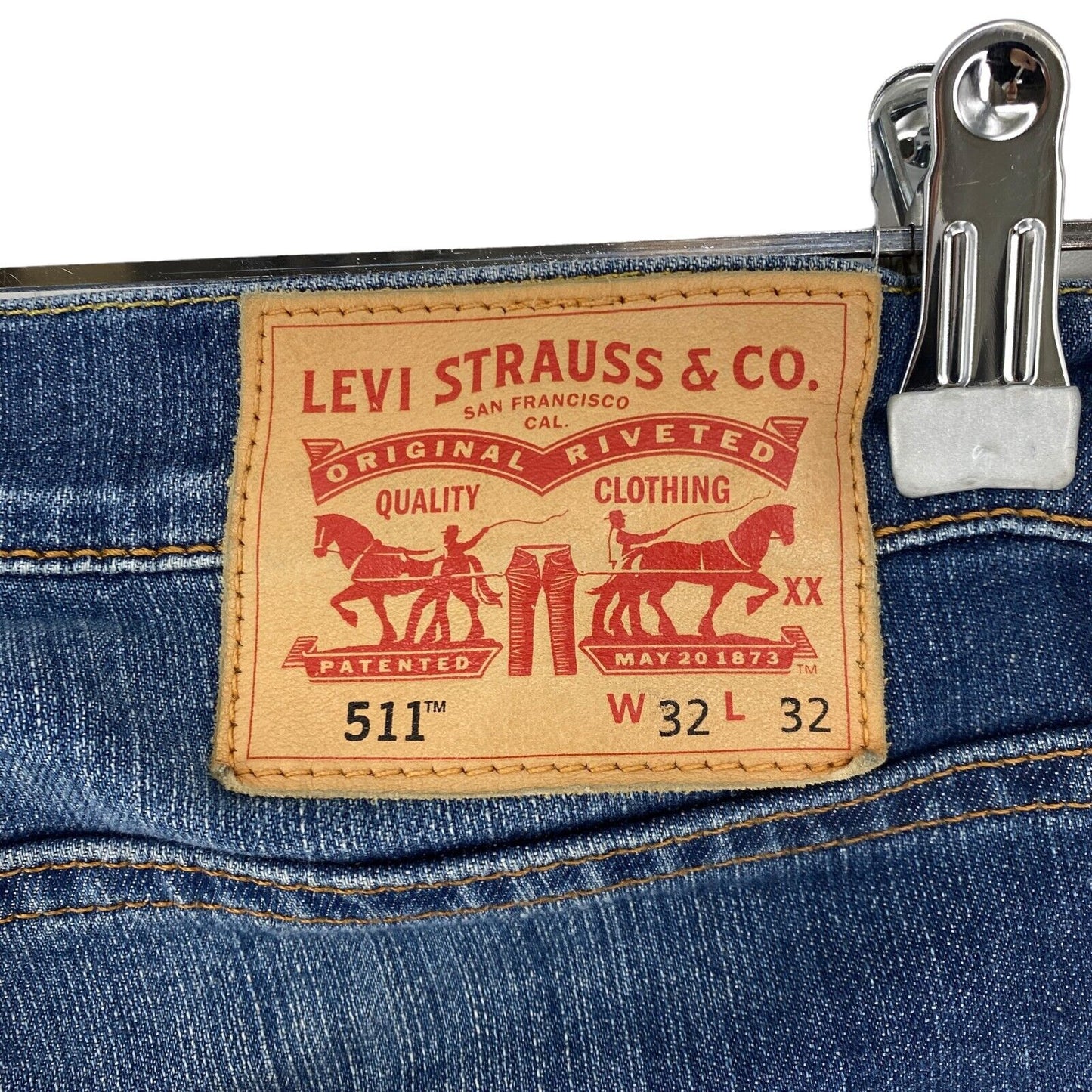 Levi's 511 Blue Slim Fit Jeans W32 L32