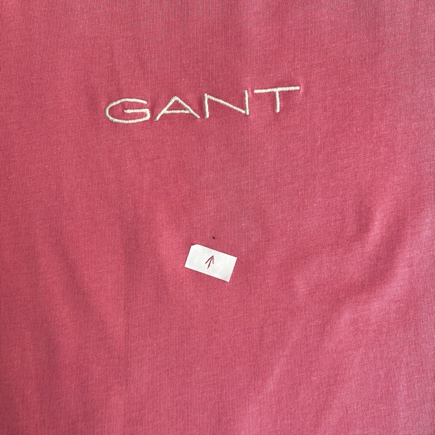 GANT T-shirt col rond rose à 13 bandes taille M