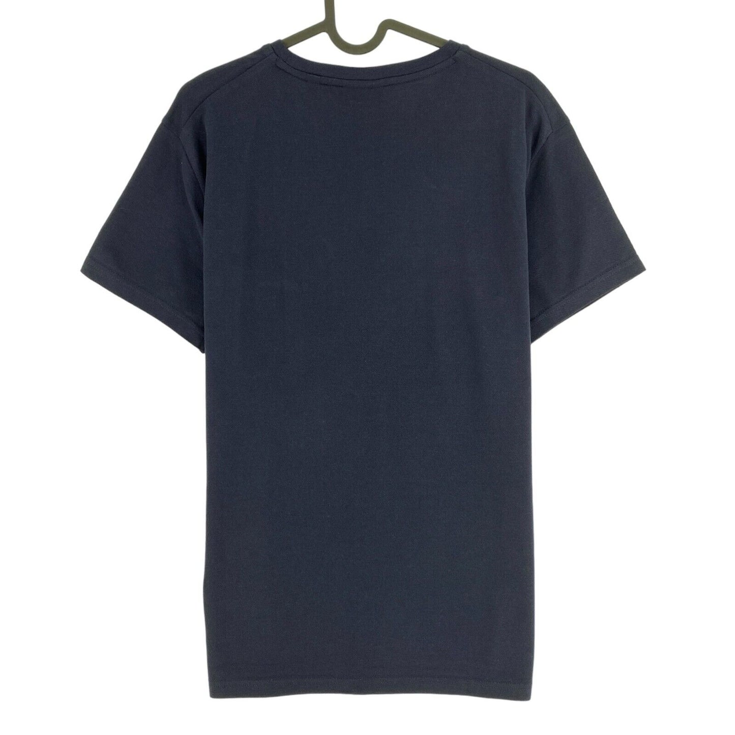 GANT Navy Blue Pique Crew Neck T Shirt Size M