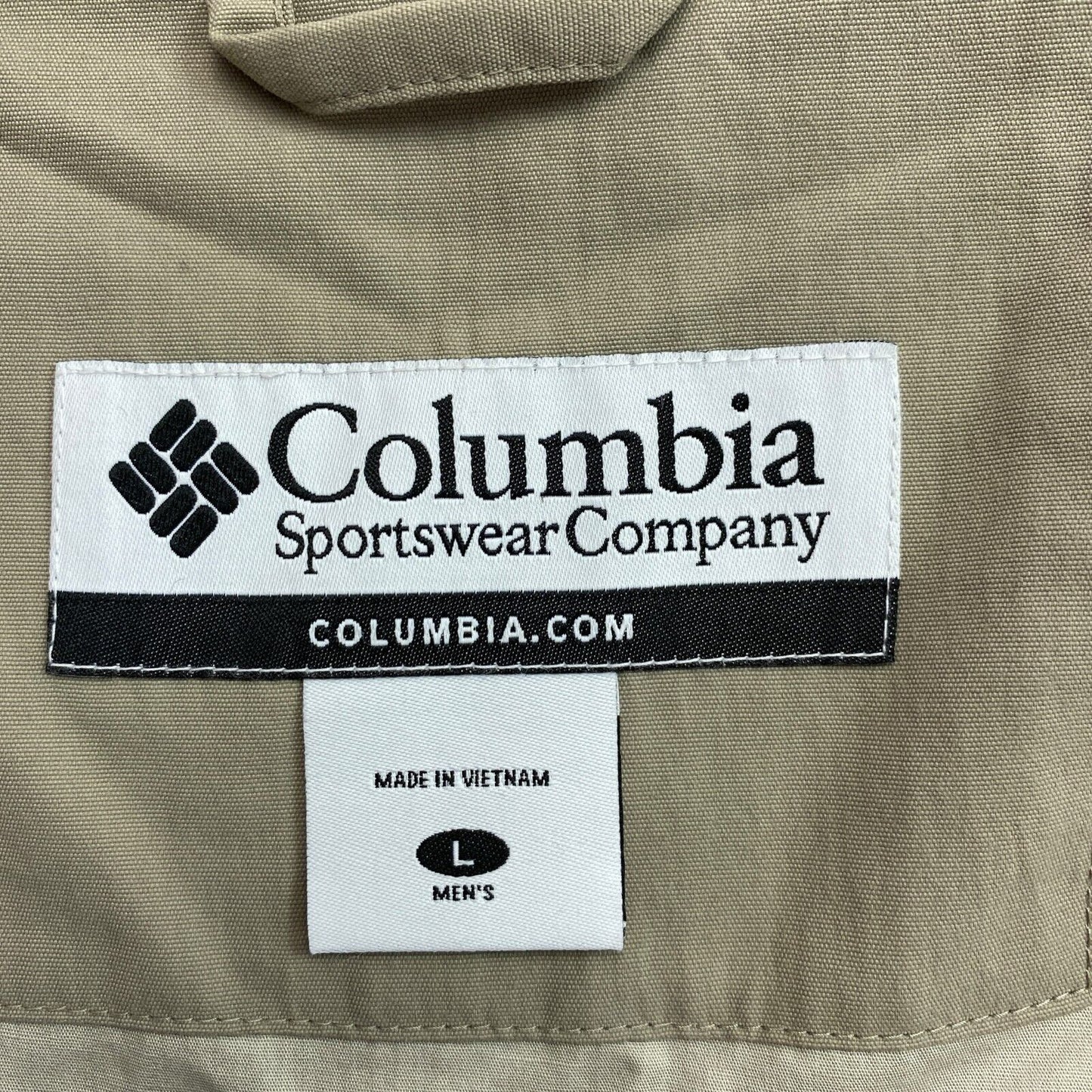 COLUMBIA Brown Coat Jacket Size L