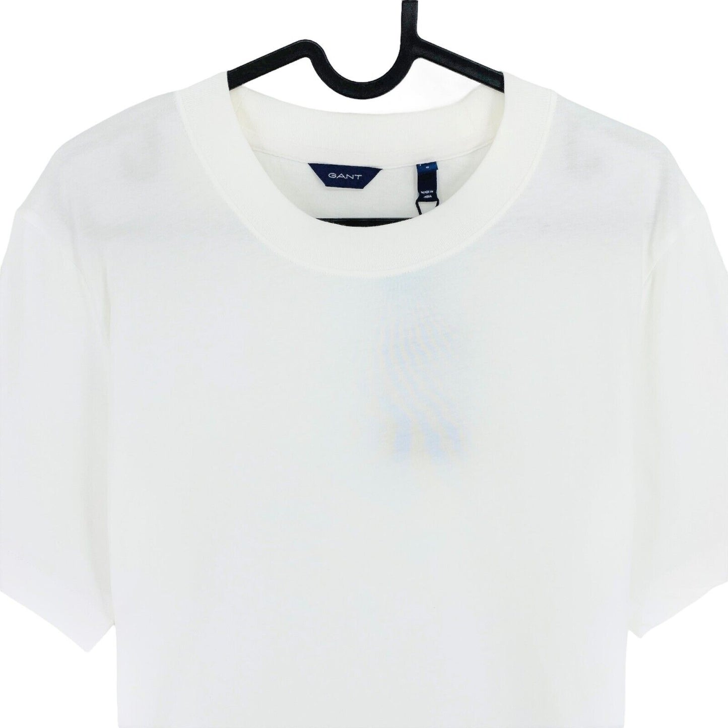 GANT White Essentials Crew Neck SS T Shirt Size S