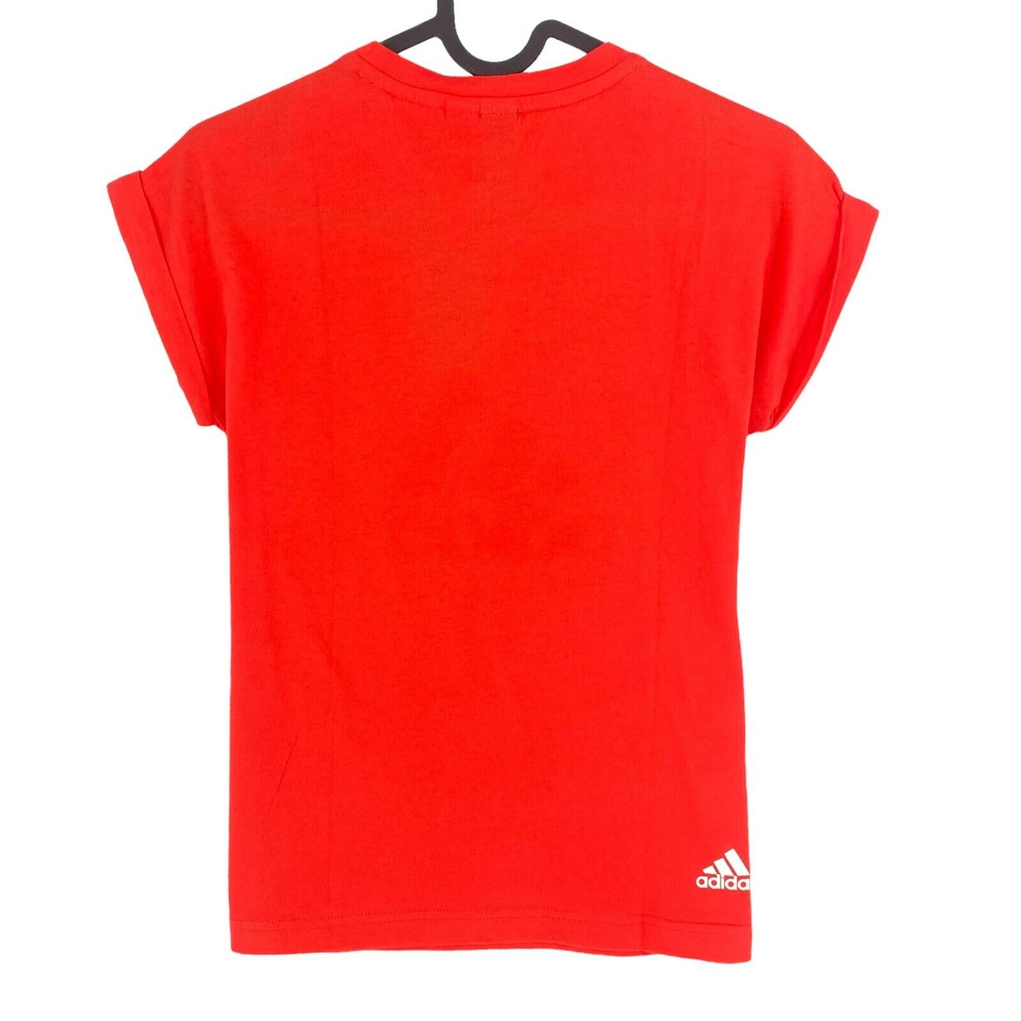 Adidas Red Sport Crew Neck T Shirt Size 11 - 12 Years